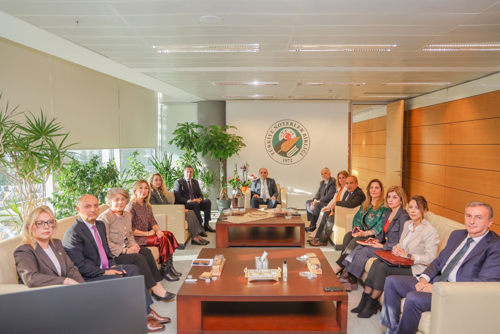 Türkiye Barolar Birliği’nden Türkiye Noterler Birliği’ne Ziyaret
