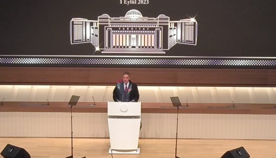 TBB Başkanı Av. R. Erinç Sağkan 2025-2026 Adli Yıl Açılış Töreninde Konuşuyor